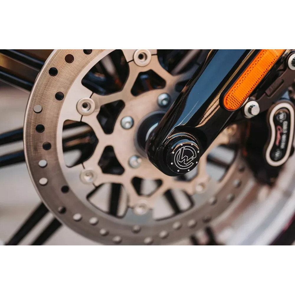 Axle Cover — Black, Pair