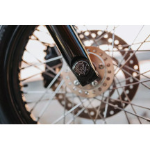 Axle Cover — Black, Pair