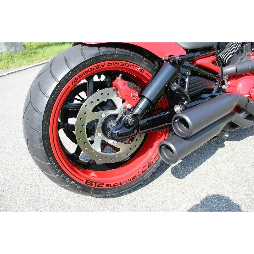 Axle Cover — Black, Pair