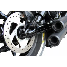 Axle Cover — Black, Pair