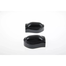 Axle Cover — Black, Pair