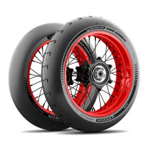 Power SuperMoto Slick Tire — 120/75R16.5, Tubeless