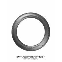 Battlax Hypersport S23 Tire — 120/70ZR17, 58W