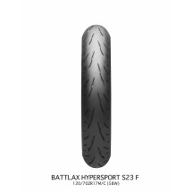 Battlax Hypersport S23 Tire — 120/70ZR17, 58W