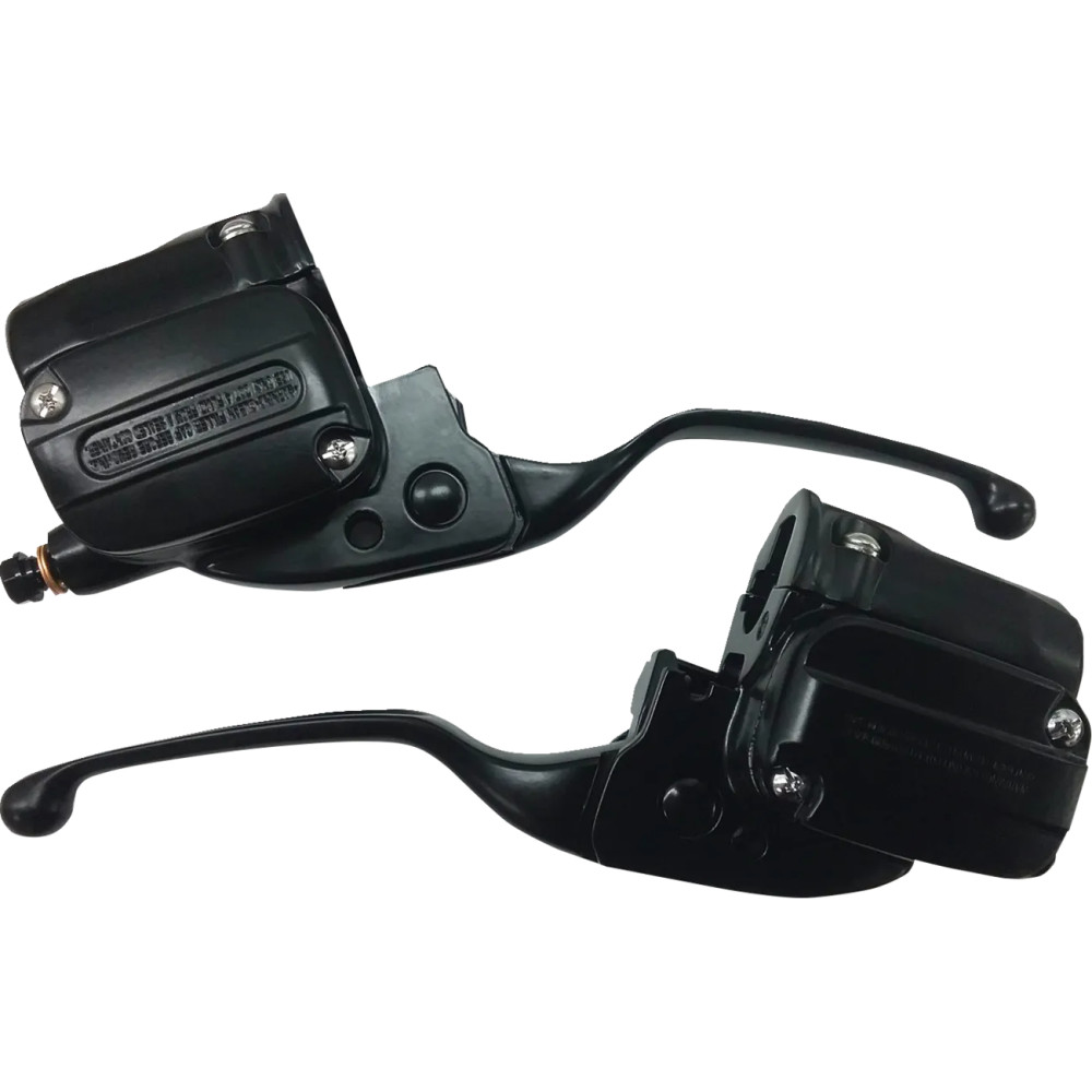 Handlebar Control Kit — 25.4 mm (1") clamp, Hydraulic/Mechanical actuation, Black matte