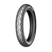 D401 Black Wall Tire — 100/90-19, 57H, Blackwall