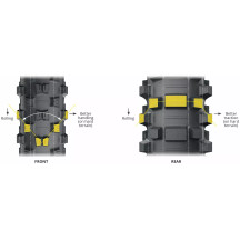 Neumático Starcross 6 Medium Hard — 80/100-21, delantero