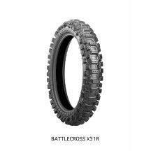 Neumático Battlecross X31 — 110/100-18, tipo cámara, 64M, trasera