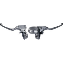 Handlebar Control Kit — 25.4 mm (1") clamp, Chrome finish