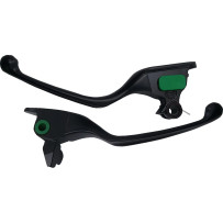 Wide Blade Lever Set — Hydraulic, black matte