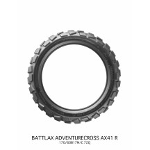 Battlax Adventurecross AX41 Neumático — 170/60B17, sin cámara, trasero