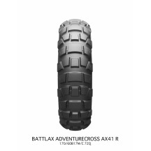 Battlax Adventurecross AX41 Neumático — 170/60B17, sin cámara, trasero