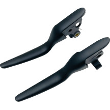 Custom Lever Set — Black Satin finish, Model LSR