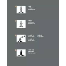 Inner Tube — 3.50-8, 4.00-8, 8 in, 41.5G/70°