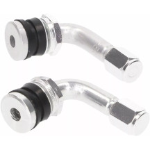 Tire Valve Set 90° — Silver