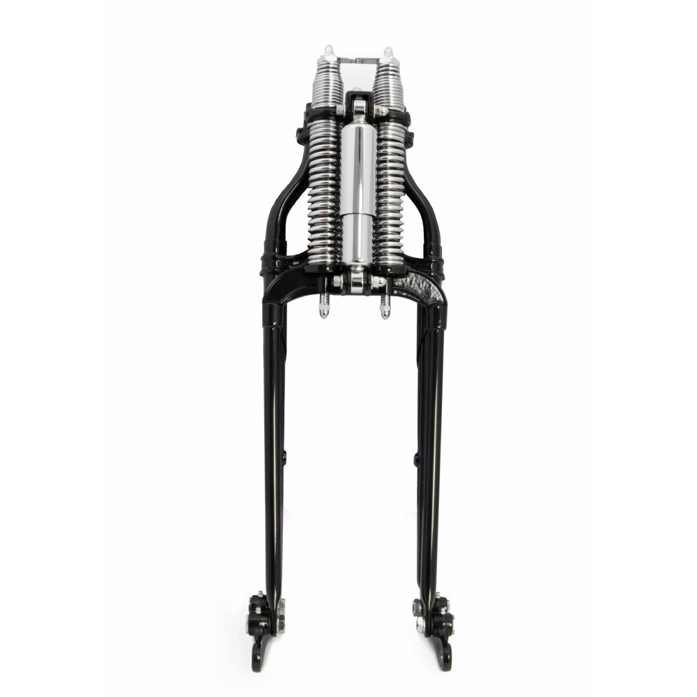 Fork Assembly — Fork, Black, Chrome