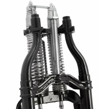 Fork Assembly — Fork, Black, Chrome