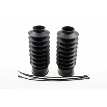 Fork Boots — 41 mm (1.61") gloss black, powder-coated