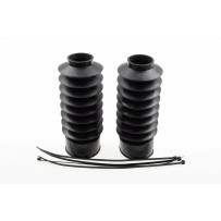 Fork Boots — 41 mm (1.61") gloss black, powder-coated