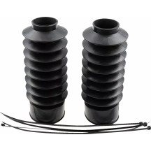 Fork Boots — 41 mm (1.61") gloss black, powder-coated