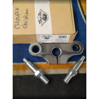 Upper triple clamp — 3° rake, upper mount, chrome