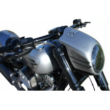 Fork Caps — upper mount, gloss black