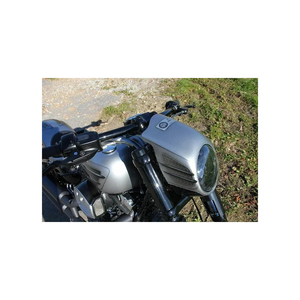 Fork Covers — Black, upper mount