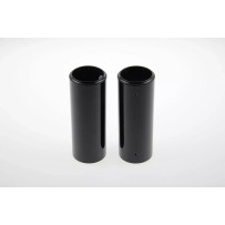 Fork Covers — Upper mounting, Black