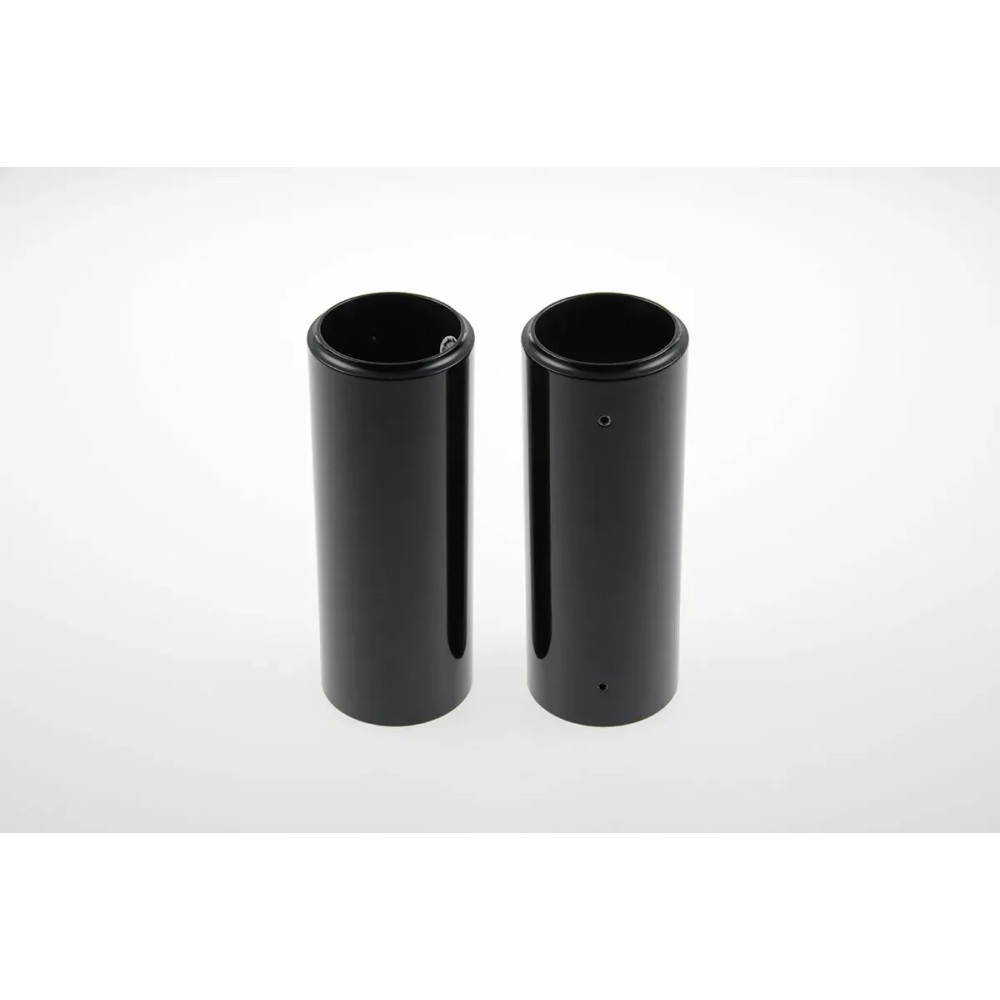 Fork Covers — Upper mounting, Black