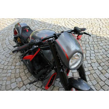 Fork Covers — Upper mount, Black