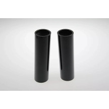 Fork Covers — Upper mount, Black