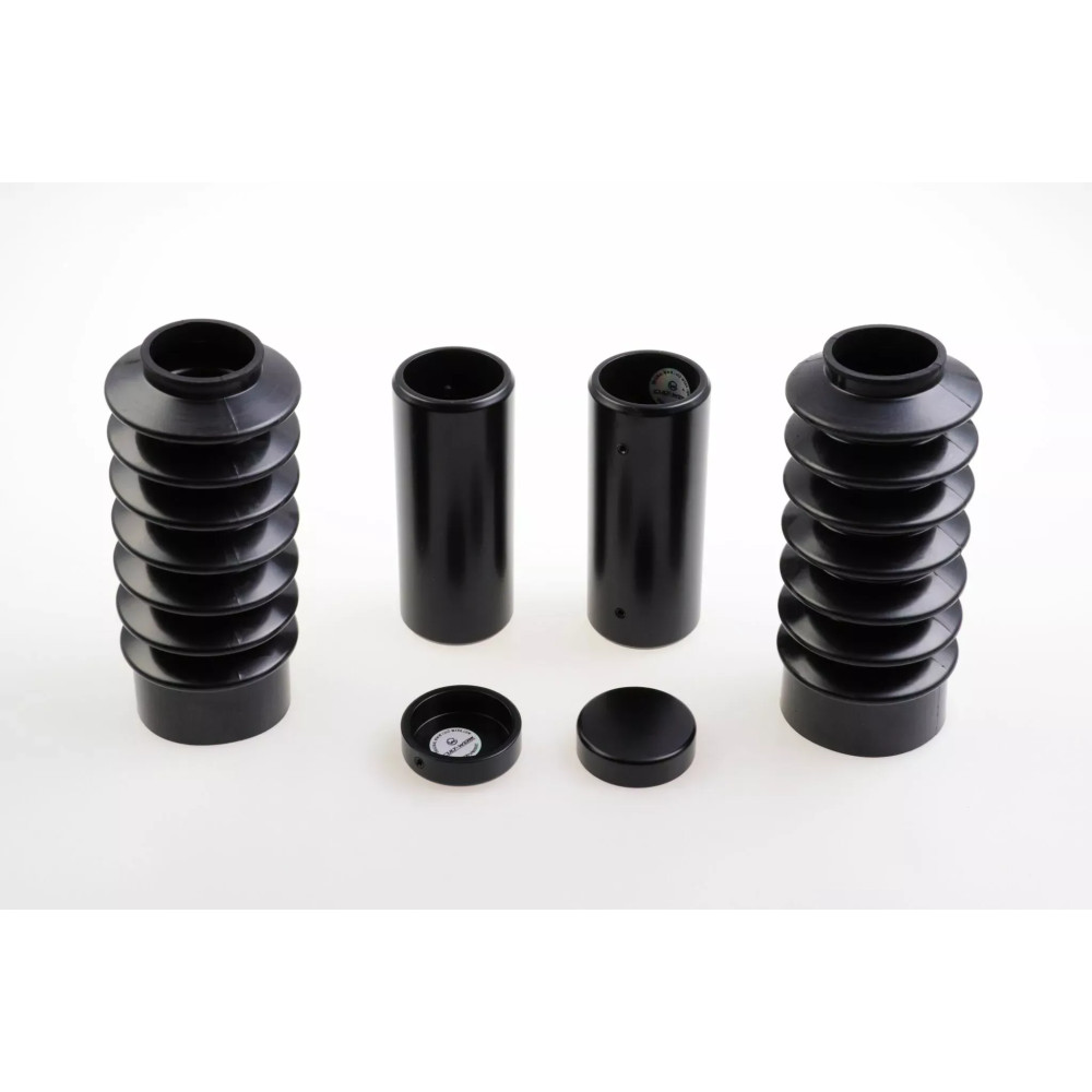 Fork Covers — 41 mm (1.61") , Black