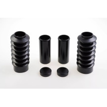 Fork Covers — 41 mm (1.61") , Black