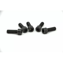 Fork Bridge Screws — Black, Front, Fork