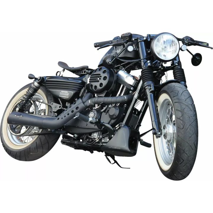 Alerón Bobber — Delantero, Negro