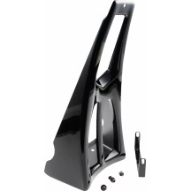 Spoiler Custom — Chin Spoiler, Black, ABS Plastic, Front