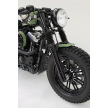 Spoiler Old School — Black, Front