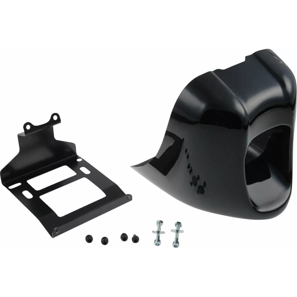 Spoiler Racing — Front, Black