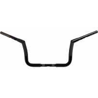 1-1/4" Touring Handlebar — 1-1/4" clamp, 35-1/4" width, 10" rise, Black