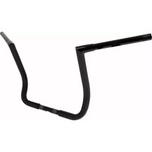 1-1/4" Touring Handlebar — 32 mm (1-1/4") clamp, 35-1/4" width, Black