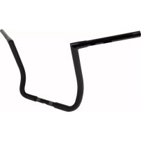 1-1/4" Touring Handlebar — 32 mm (1-1/4") clamp, 35-1/4" width, Black