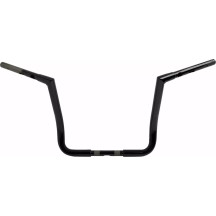 1-1/4" Touring Handlebar — 32 mm (1-1/4") clamp, 35-1/4" width, Black
