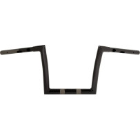 1-1/4" Touring Handlebar — 32 mm clamp, 11 in rise, 31-3/4 in width, Black