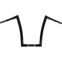 1-1/2" Strip Handlebar — 38 mm (1-1/2") diameter, 45.5 cm (18") rise, 32 mm (1-1/4") clamp, Black