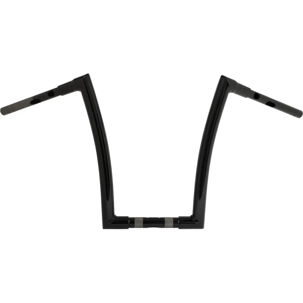 1-1/2" Strip Handlebar — 38 mm (1-1/2") diameter, 45.5 cm (18") rise, 32 mm (1-1/4") clamp, Black