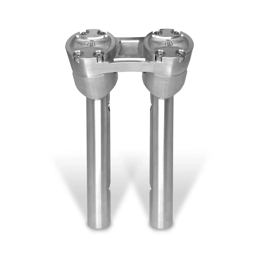 Elevador Clubstyle Pullback — abrazadera 32 mm (1-1/4"), 20.5 cm (8"), anodizado plateado