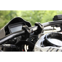 Riser For Harley V Rod Night Rod Special — Black anodized, aluminum