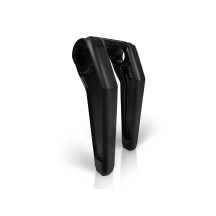 Performance ClubStyle Riser — 7" and 9" lengths, 30° pullback, 1-1/4" clamp, Black