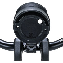 Adaptador para kit de reubicación de indicadores — negro brillante, para Phatbar & Riser Kits 0208-2186M/0208-2187M