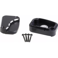 Brake and Clutch Cylinder Cover Racing — fits V-Rod, Night Rod, Night Rod Special 2007–2017, Black